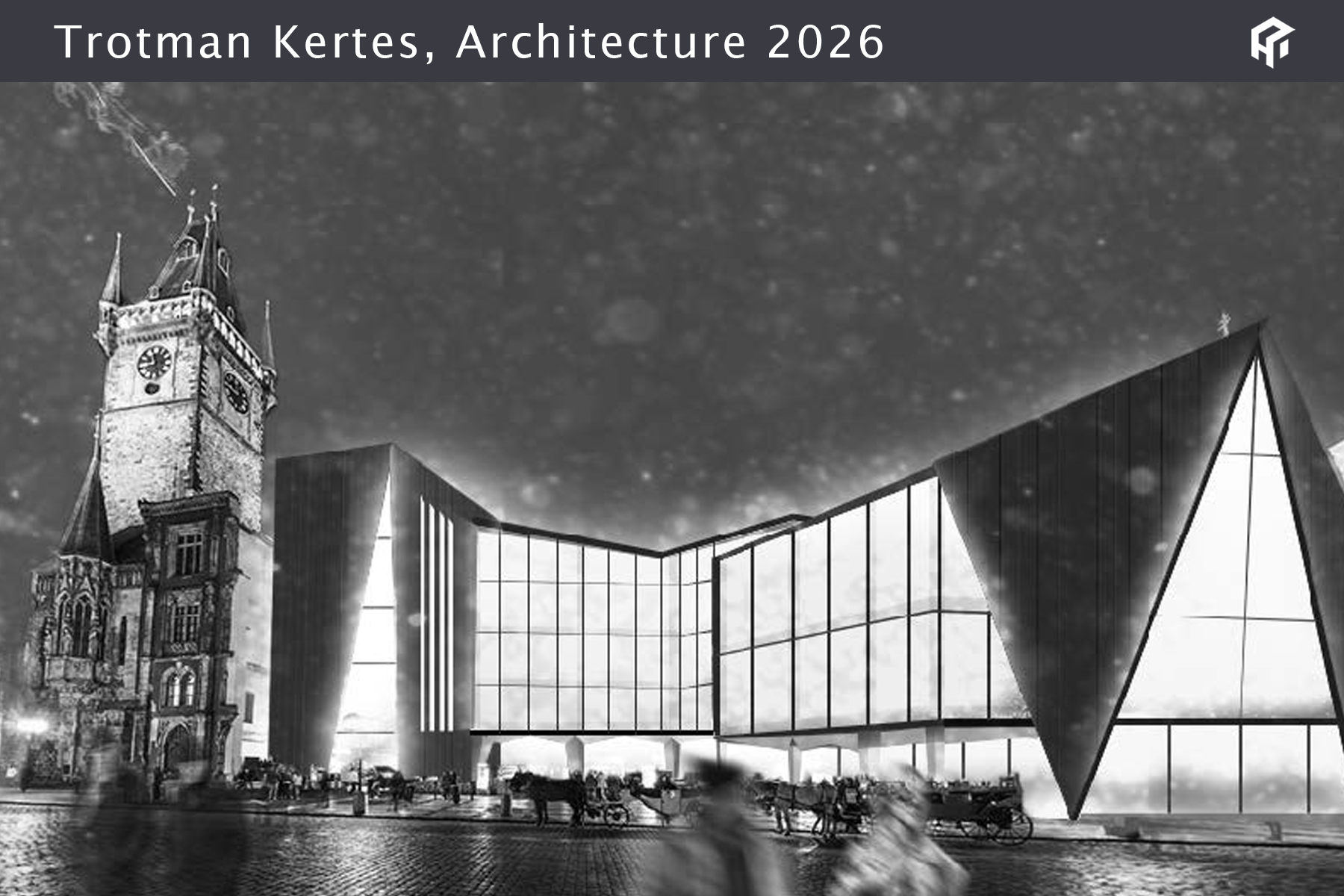 a rendering of a museum in Prague