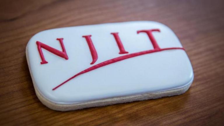 Cookie with NJIT logo